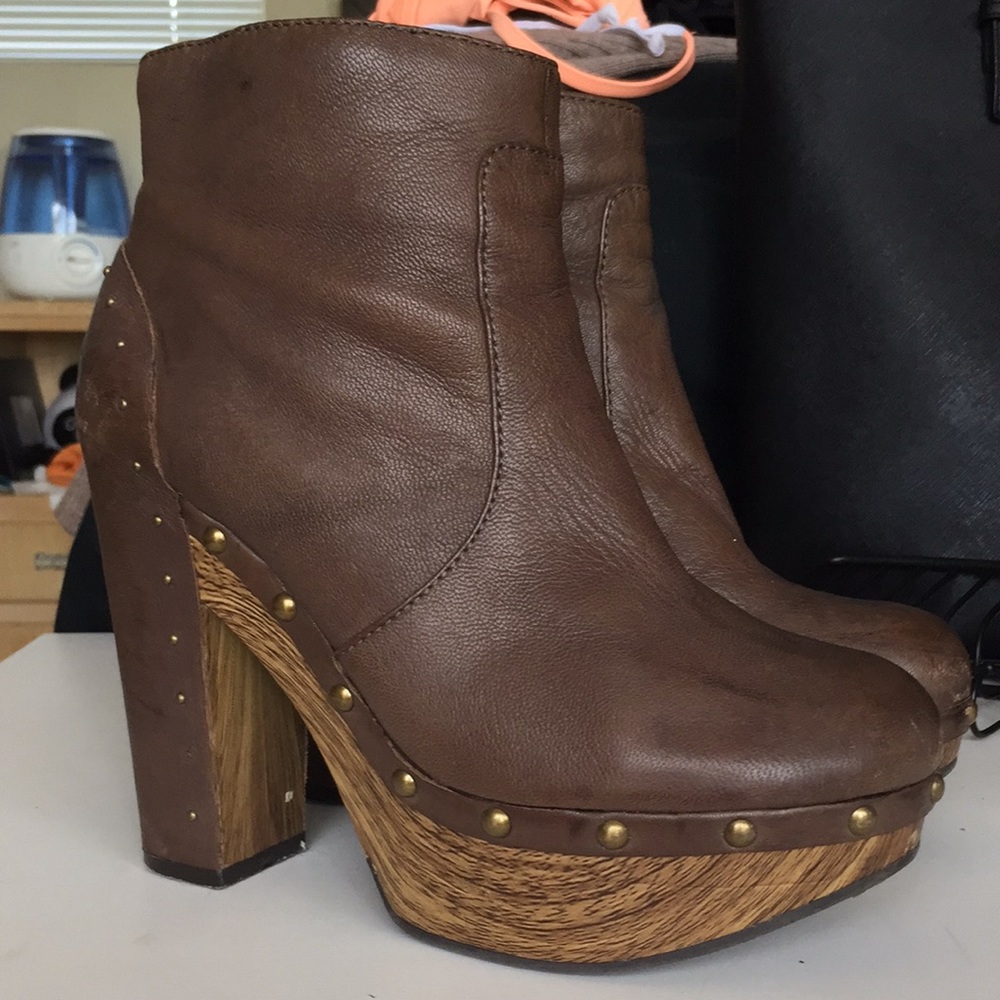 Lucky Brand high heel booties